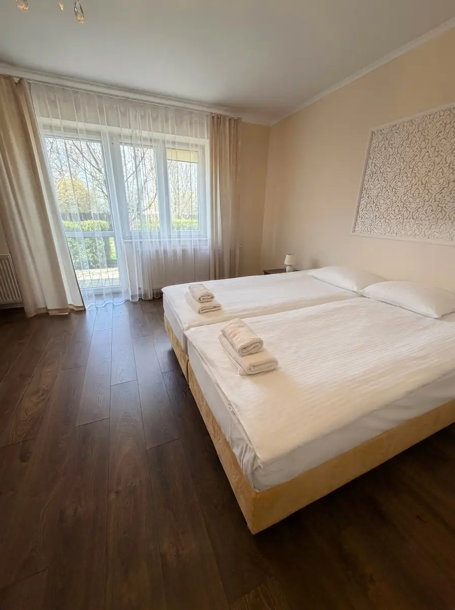 Przestronny pokój dwuosobowy